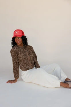 Leopard Print Cropped Cardigan - Soft Brown Button-Down Sweater -ROOLEE FASHION SHOP 028A7803 66b5d2aa 0e1b 4f83 b838 bfca679e26ab