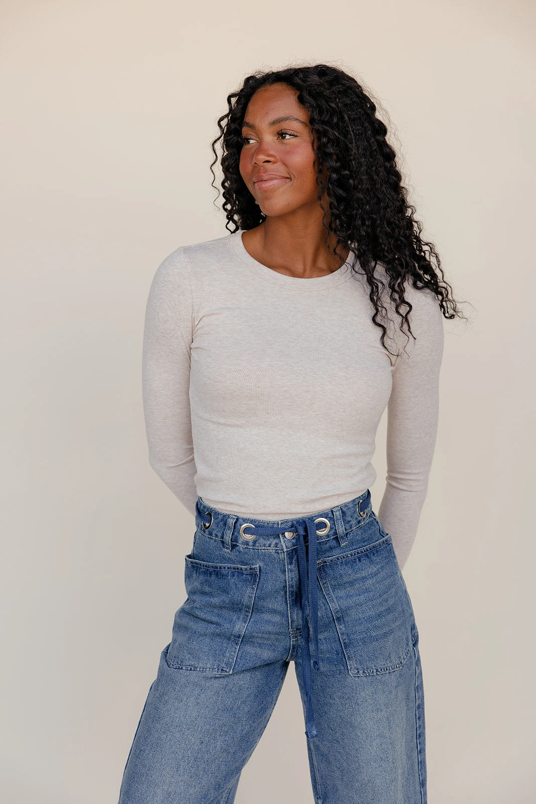 Be Cool Cara Classic Long Sleeve - Lightweight Slim Fit Top 4 Be Cool Cara Classic Long Sleeve - Lightweight Slim Fit Top - Image 2