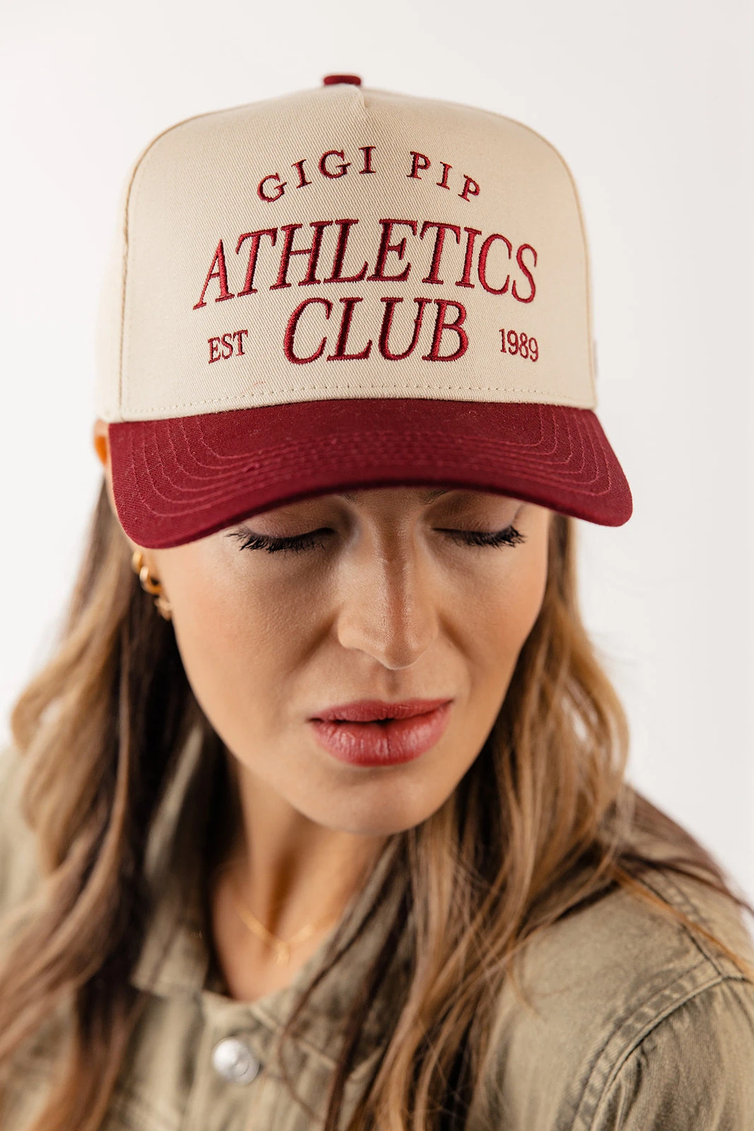 Vintage Trucker Hat - Athletics Club Retro Mesh Snapback Cap 3 Vintage Trucker Hat - Athletics Club Retro Mesh Snapback Cap