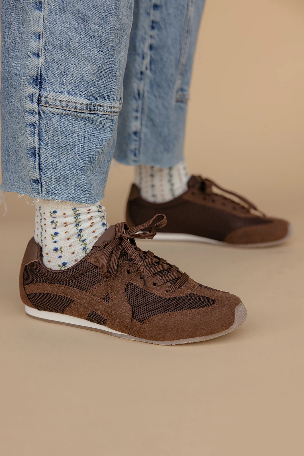 Free People Rosebud Waffle Knit Ankle Socks with Floral Embroidery 16 Free People Rosebud Waffle Knit Ankle Socks with Floral Embroidery - Image 14