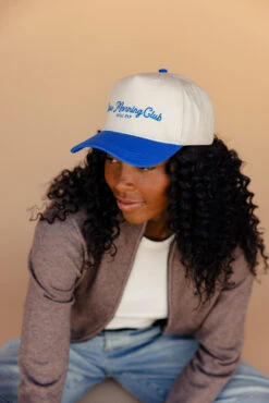 Canvas Trucker Hat - Slow Morning Club Premium Mesh Cap 19 Canvas Trucker Hat - Slow Morning Club Premium Mesh Cap -ROOLEE FASHION SHOP 028A8258