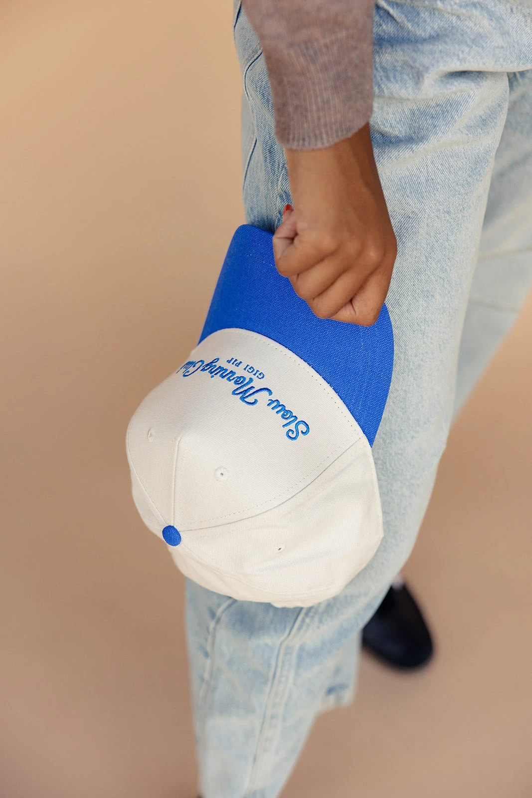 Canvas Trucker Hat - Slow Morning Club Premium Mesh Cap 7 Canvas Trucker Hat - Slow Morning Club Premium Mesh Cap - Image 5