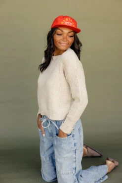 Get Over You Knit Sweater -ROOLEE FASHION SHOP 028A8625