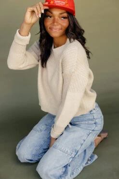 Get Over You Knit Sweater -ROOLEE FASHION SHOP 028A8637