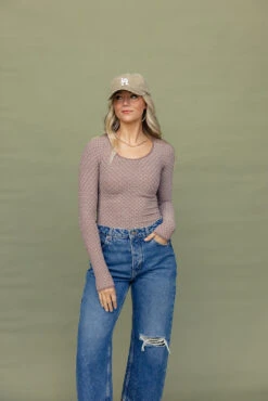 Free People Love Letter Long Sleeve Top 22 Free People Love Letter Long Sleeve Top -ROOLEE FASHION SHOP 028A8671