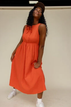 Marco Island Tie Dress -ROOLEE FASHION SHOP 028A8807