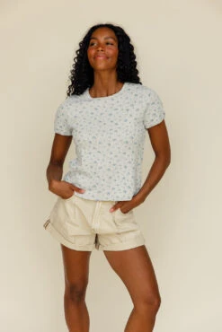 Two Of A Kind Pointelle Tee 14 Two Of A Kind Pointelle Tee -ROOLEE FASHION SHOP 028A9274