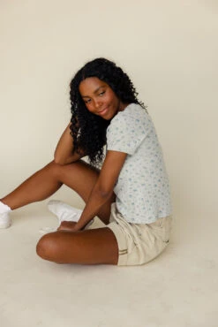 Two Of A Kind Pointelle Tee 13 Two Of A Kind Pointelle Tee -ROOLEE FASHION SHOP 028A9299