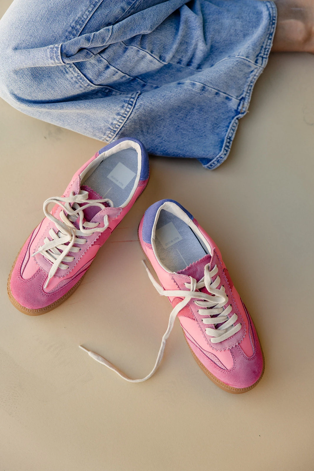 Dolce Vita Notice Fashion Sneakers - Elevated Mixed Textures 8 Dolce Vita Notice Fashion Sneakers - Elevated Mixed Textures - Image 6