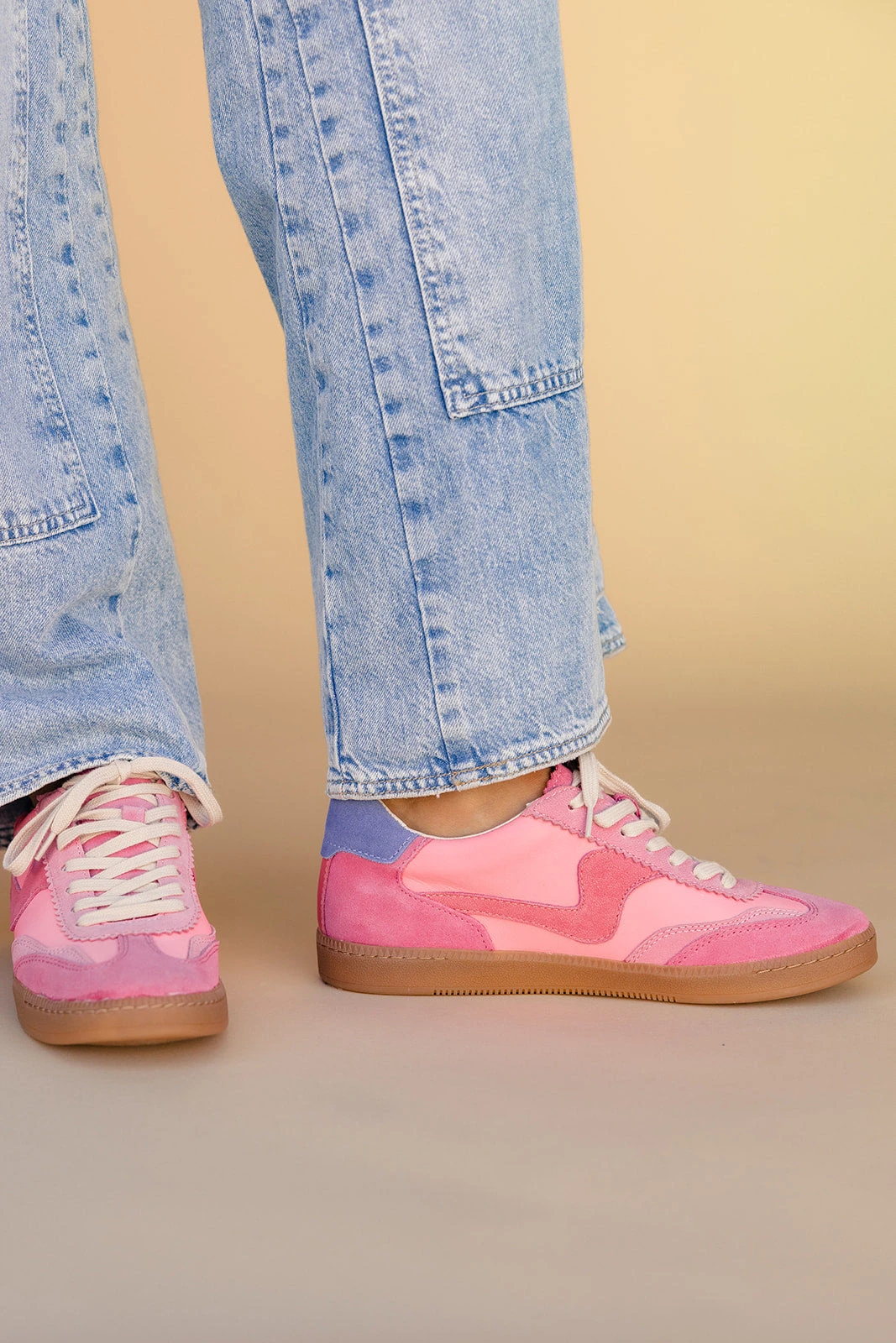 Dolce Vita Notice Fashion Sneakers - Elevated Mixed Textures 6 Dolce Vita Notice Fashion Sneakers - Elevated Mixed Textures - Image 4