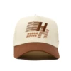 Legacy Rust Premium 5-Panel Embroidered Cap -ROOLEE FASHION SHOP 10 12