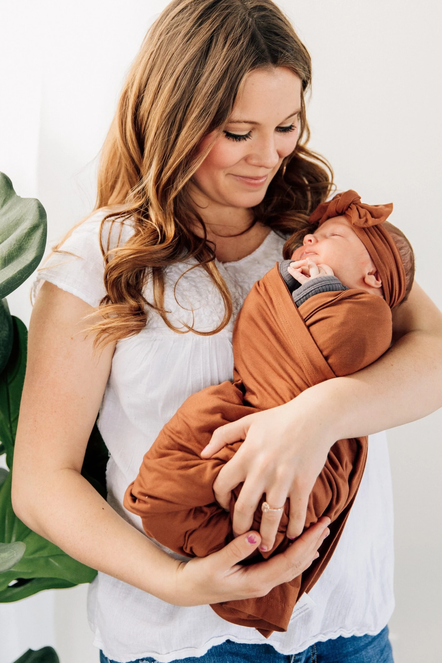 Premium Mustard Stretch Swaddle Blanket - Ultra-Soft & Breathable Baby Wrap 4 Premium Mustard Stretch Swaddle Blanket - Ultra-Soft & Breathable Baby Wrap - Image 2