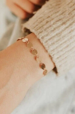 Chloe 18k Gold Filled Coin Bracelet - Dainty & Tarnish Resistant 10 Chloe 18k Gold Filled Coin Bracelet - Dainty & Tarnish Resistant -ROOLEE FASHION SHOP 2F4A4975 061e4892 15af 45d5 a271 e7e7c13888a6