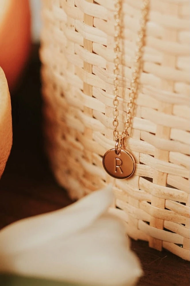 18k Gold Plated Personalized Initial Necklace - Custom Letter Jewelry 6 18k Gold Plated Personalized Initial Necklace - Custom Letter Jewelry - Image 4