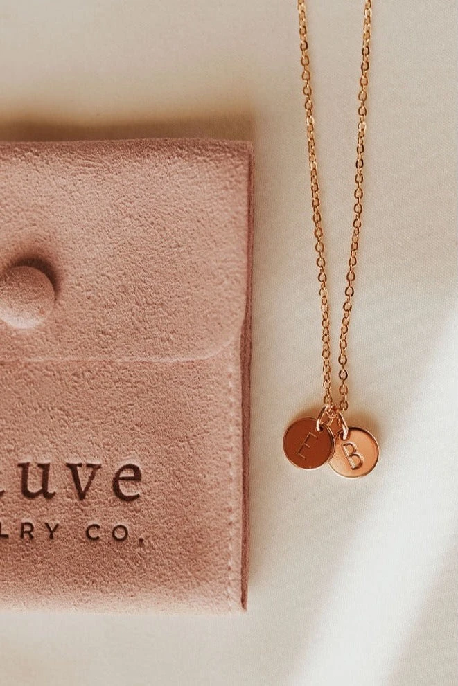 18k Gold Plated Personalized Initial Necklace - Custom Letter Jewelry 12 18k Gold Plated Personalized Initial Necklace - Custom Letter Jewelry - Image 10