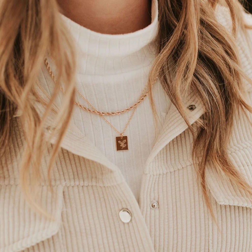 Naomi Gold Filled Rope Necklace - 18k Tarnish Resistant Layering Chain 4 Naomi Gold Filled Rope Necklace - 18k Tarnish Resistant Layering Chain - Image 2