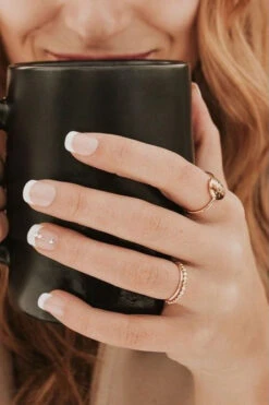 Kennedy Gold Filled Ring - Sustainable 14k Gold Dot Band -ROOLEE FASHION SHOP 2F4A7487 0702ecf6 83d6 4cea a09b 19d092ad165c