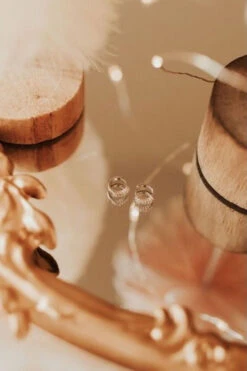 Dainty Diamond Hoop Earrings | Hypoallergenic Sterling Silver & 14k Gold Vermeil -ROOLEE FASHION SHOP 2F4A9105 718bbfbd c4dd 4b15 8487 3fbf5e350cda