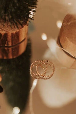 Kennedy Gold Filled Ring - Sustainable 14k Gold Dot Band -ROOLEE FASHION SHOP 2F4A9119 19eb3638 77f9 47d5 a7a7 513fc60d926b