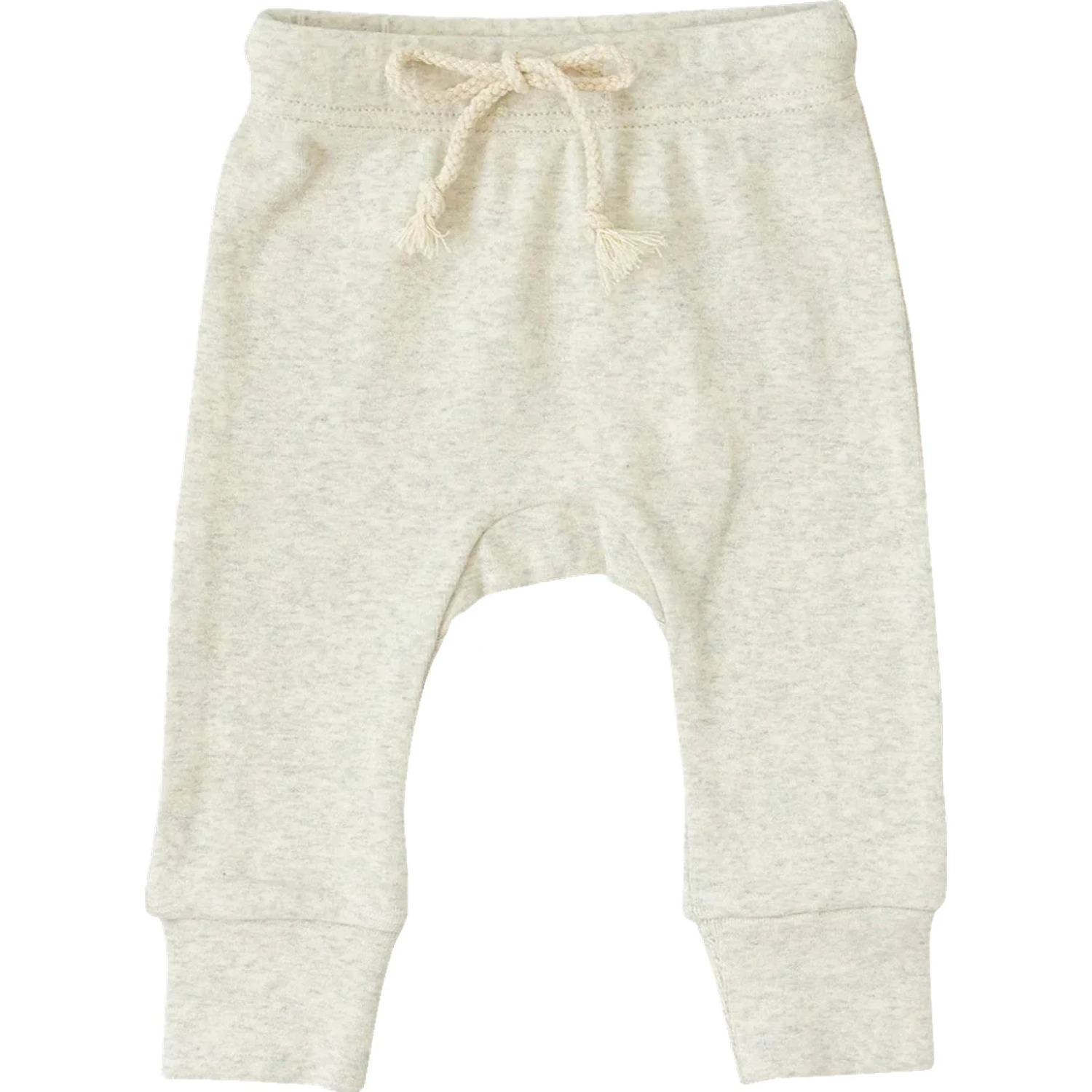 Oatmeal Cotton Baby Joggers - Soft Adjustable Toddler Sweatpants 9 Oatmeal Cotton Baby Joggers - Soft Adjustable Toddler Sweatpants - Image 7