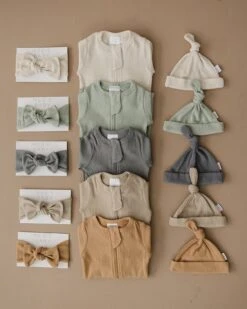 Oatmeal Organic Cotton Ribbed Snap Footie Pajamas -ROOLEE FASHION SHOP 3U6A5669 websize 47814dcc b600 4db2 b62c bfccc237c4fd