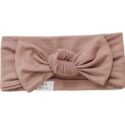 Soft Dusty Rose Bamboo Head Wrap - Adjustable Newborn to Toddler Bow 14 Soft Dusty Rose Bamboo Head Wrap - Adjustable Newborn to Toddler Bow -ROOLEE FASHION SHOP 3U6A6207 websize