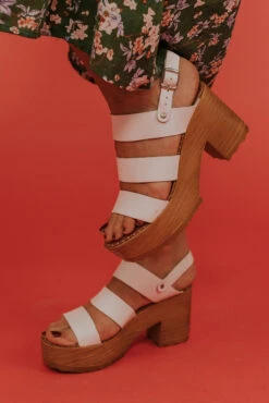 Comfortable Strappy Platform Heels - Frisa Lightweight Leather Sandals -ROOLEE FASHION SHOP 4T1A2583