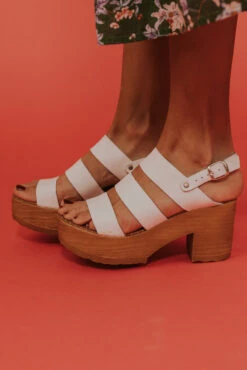 Comfortable Strappy Platform Heels - Frisa Lightweight Leather Sandals -ROOLEE FASHION SHOP 4T1A2597