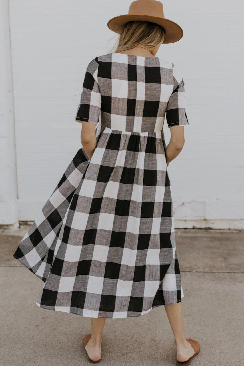 ROOLEE Maddie Buffalo Plaid Dress with Pockets 22 ROOLEE Maddie Buffalo Plaid Dress with Pockets - Image 20