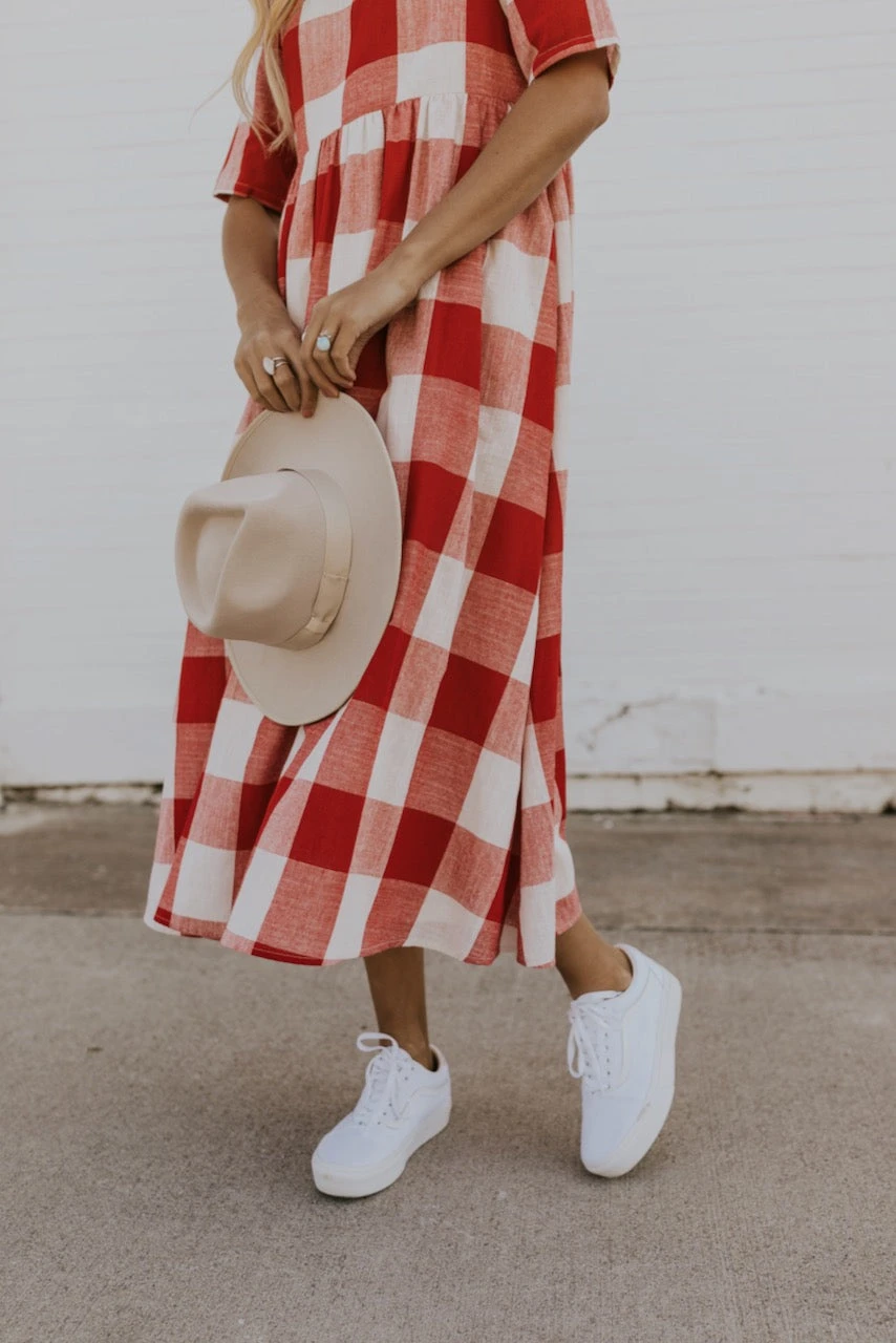 ROOLEE Maddie Buffalo Plaid Dress with Pockets 6 ROOLEE Maddie Buffalo Plaid Dress with Pockets - Image 4