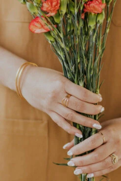 ROOLEE The Nini Bracelet - 14KT Gold Plated Layered Design -ROOLEE FASHION SHOP 4T1A3960 3f2c54c3 10ae 4244 9e80 a60d2fca4aa2