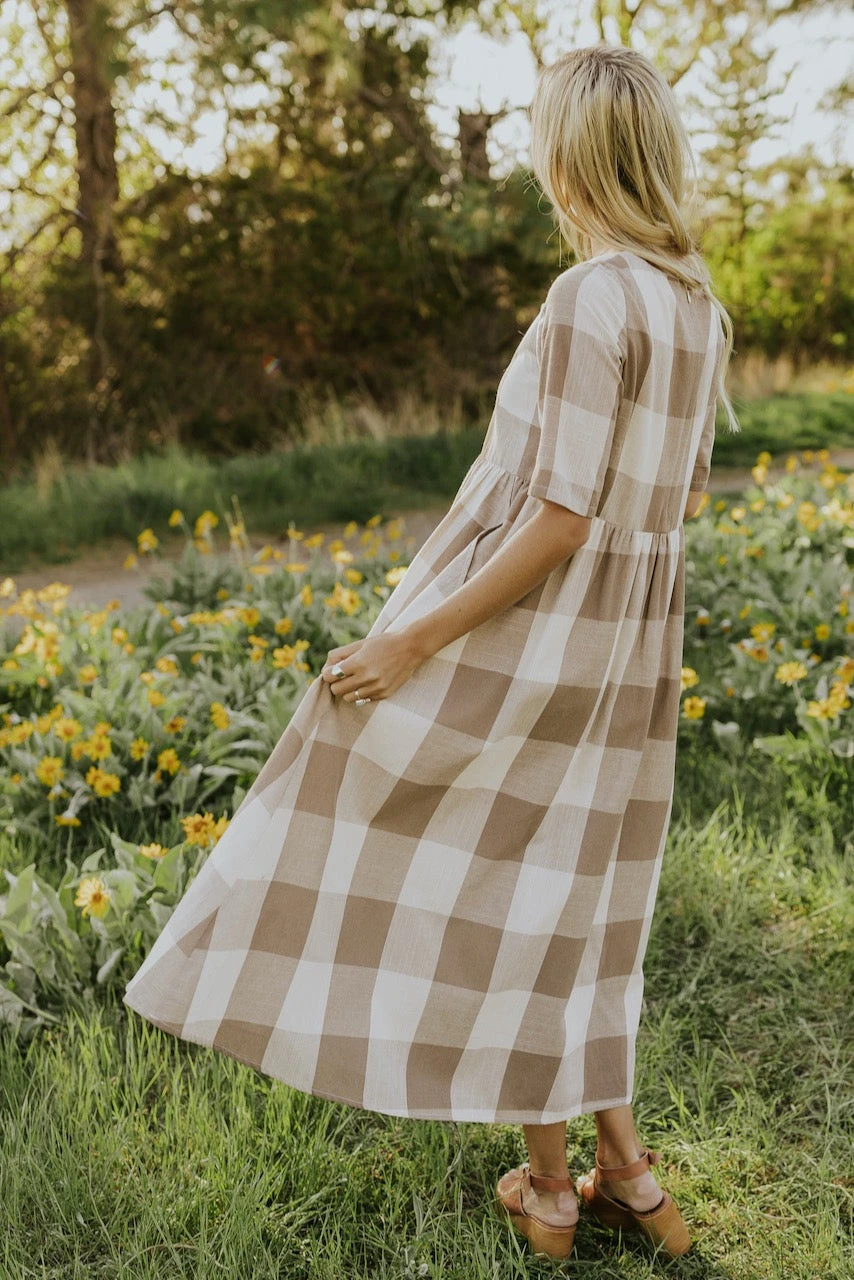 ROOLEE Maddie Buffalo Plaid Dress with Pockets 18 ROOLEE Maddie Buffalo Plaid Dress with Pockets - Image 16