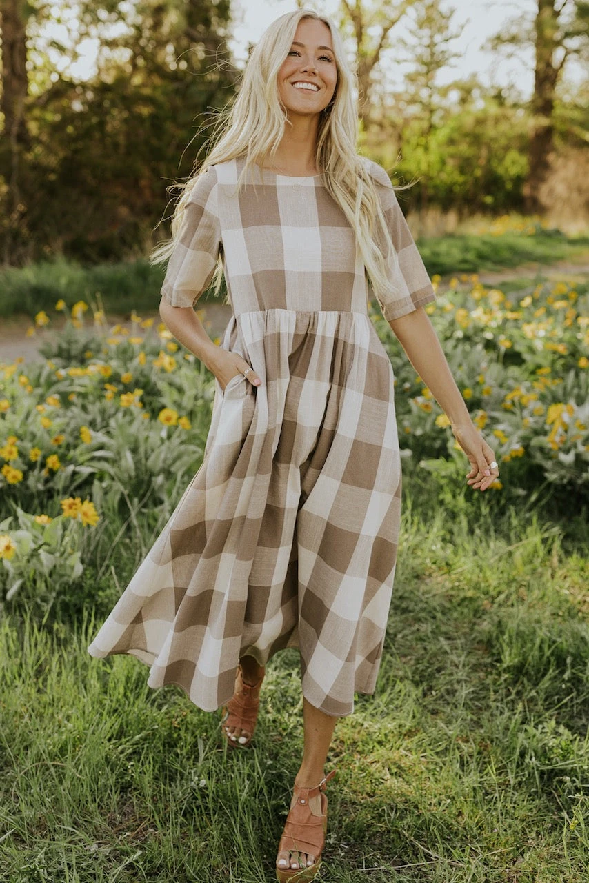 ROOLEE Maddie Buffalo Plaid Dress with Pockets 16 ROOLEE Maddie Buffalo Plaid Dress with Pockets - Image 14