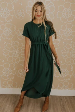 Taylor Jane Classic Wrap Maxi Dress -ROOLEE FASHION SHOP 4T1A5305 f01f89bb 0118 42ea 9256 9a0d52fe6fff