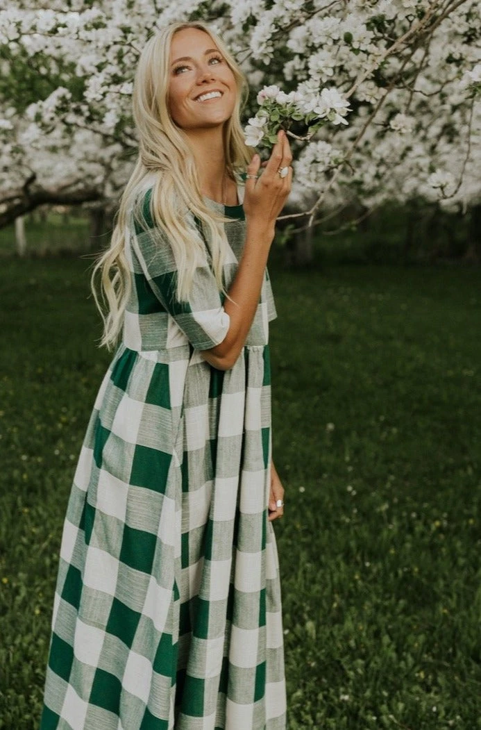 ROOLEE Maddie Buffalo Plaid Dress with Pockets 15 ROOLEE Maddie Buffalo Plaid Dress with Pockets - Image 13