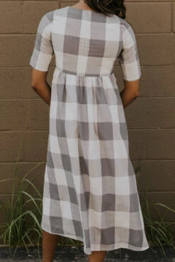 ROOLEE Maddie Buffalo Plaid Dress with Pockets 29 ROOLEE Maddie Buffalo Plaid Dress with Pockets -ROOLEE FASHION SHOP 4T1A7564