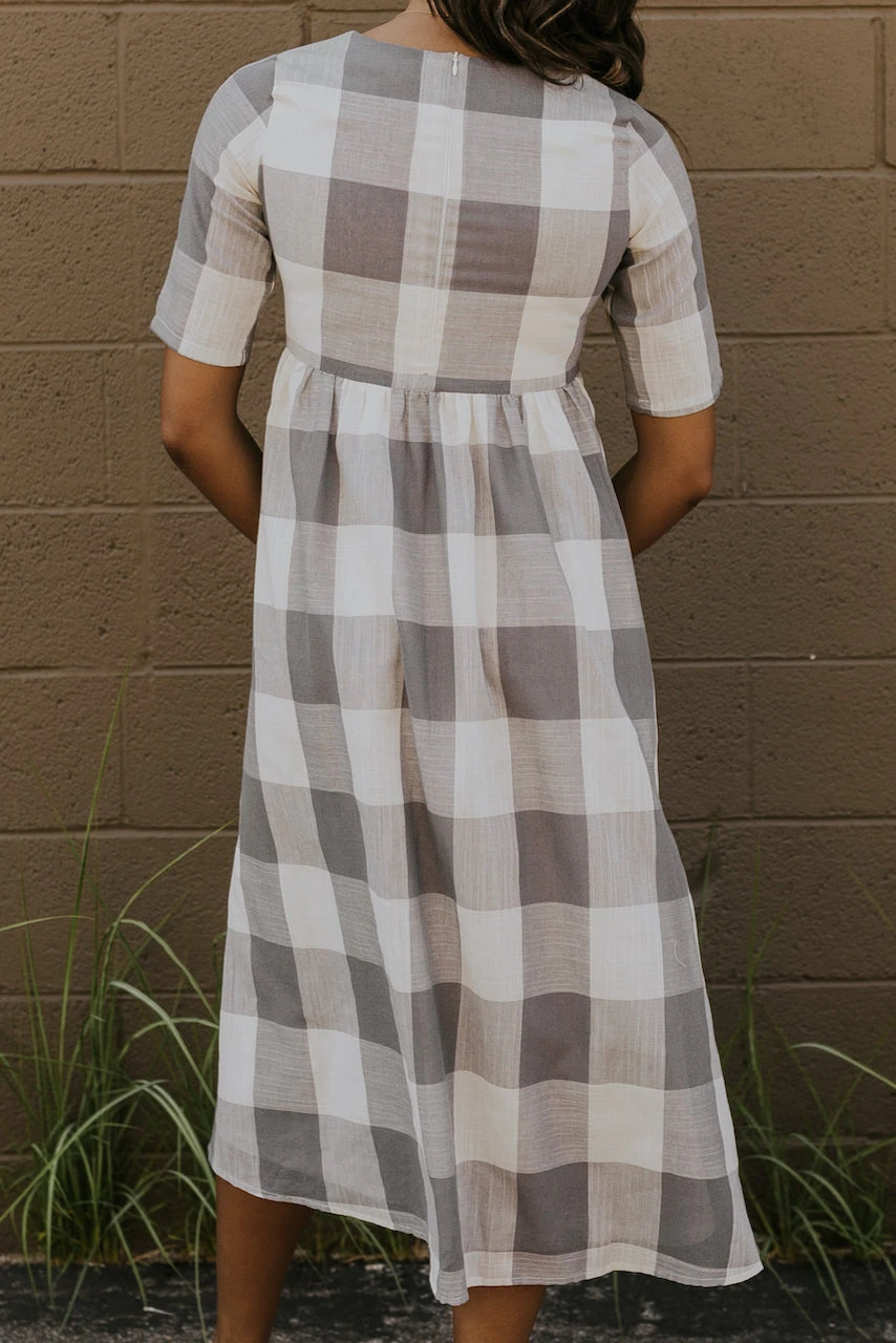 ROOLEE Maddie Buffalo Plaid Dress with Pockets 10 ROOLEE Maddie Buffalo Plaid Dress with Pockets - Image 8