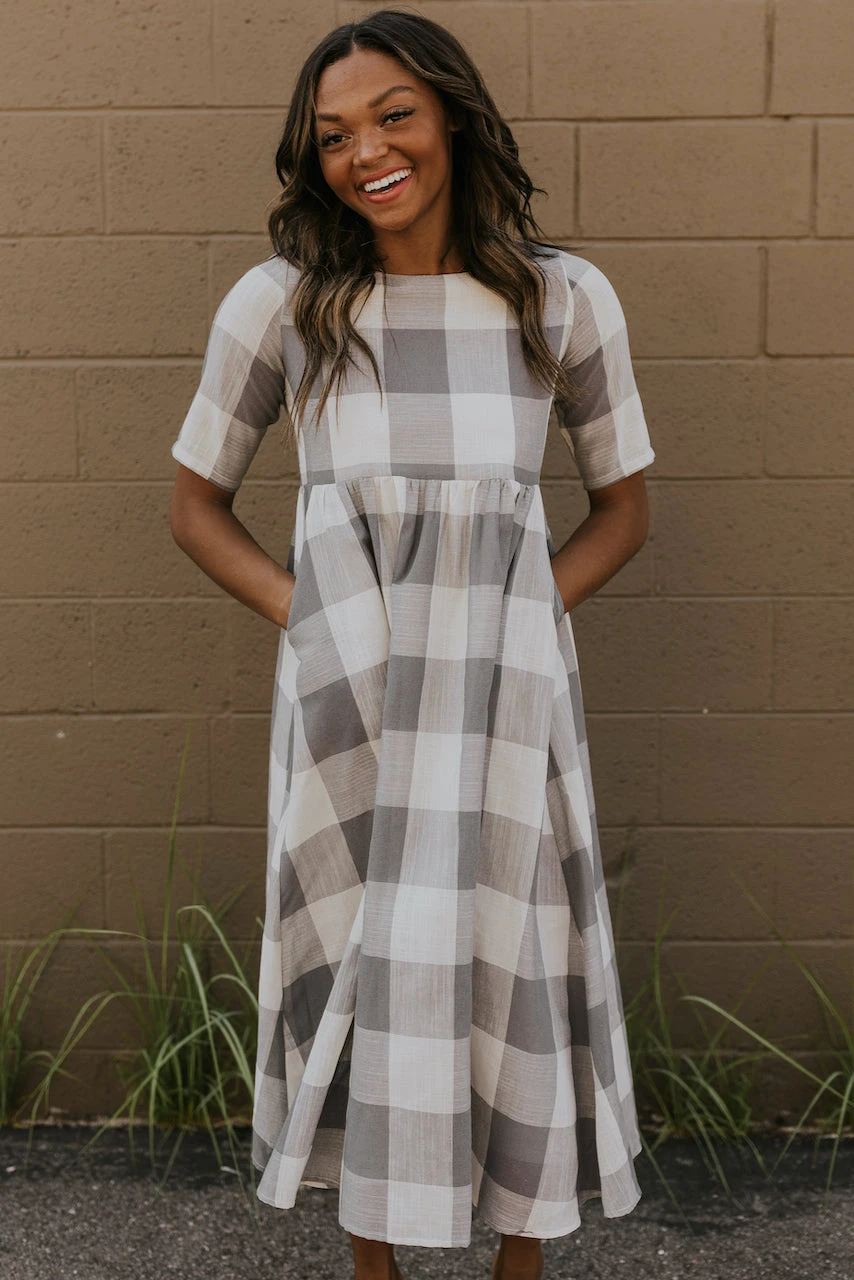 ROOLEE Maddie Buffalo Plaid Dress with Pockets 9 ROOLEE Maddie Buffalo Plaid Dress with Pockets - Image 7