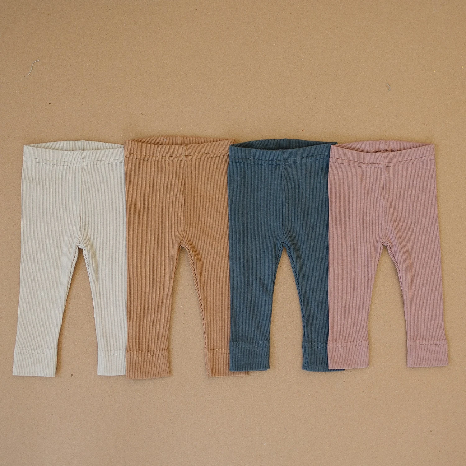 Dusty Rose Organic Cotton Baby & Toddler Leggings 8 Dusty Rose Organic Cotton Baby & Toddler Leggings - Image 6