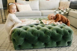 Ultra-Soft Taupe Checkered Plush Blanket for Nursery and Home -ROOLEE FASHION SHOP 535A4021 websize 1