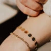 Chloe 18k Gold Filled Coin Bracelet - Dainty & Tarnish Resistant -ROOLEE FASHION SHOP 5J8A7044 bdf28a5c f01a 45e3 a86c 7ced12423e4f