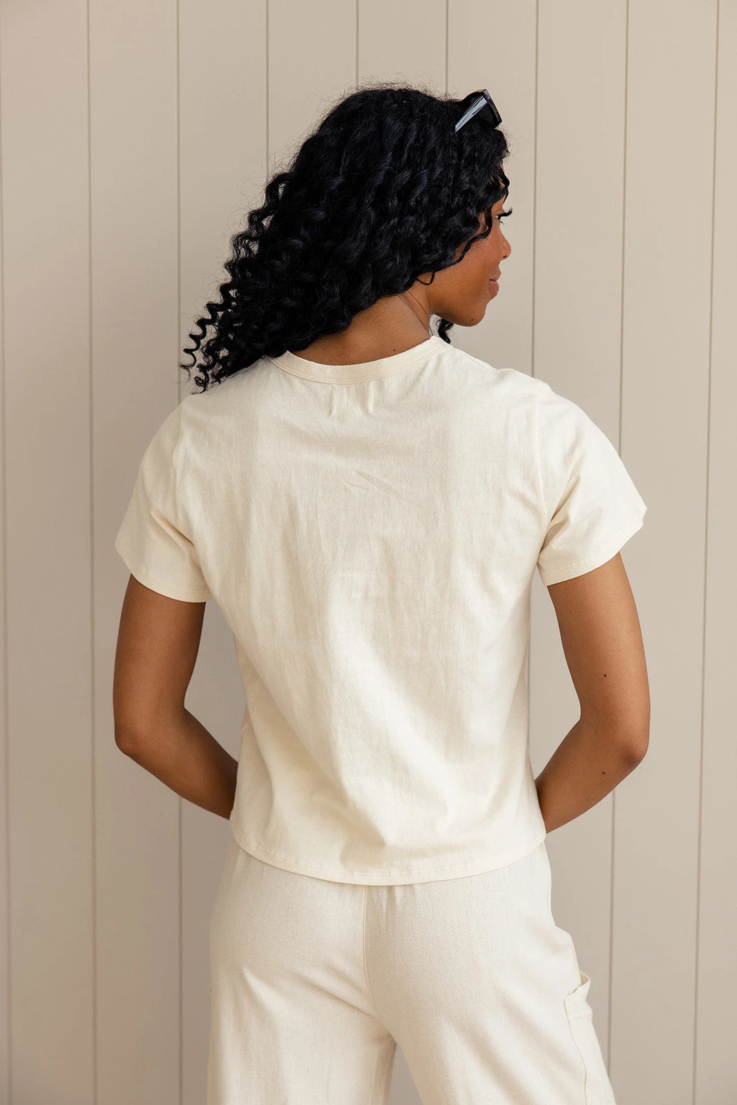 Picnic Graphic Crop Top - Aesthetic Short Sleeve Graphic Tee 12 Picnic Graphic Crop Top - Aesthetic Short Sleeve Graphic Tee - Image 10