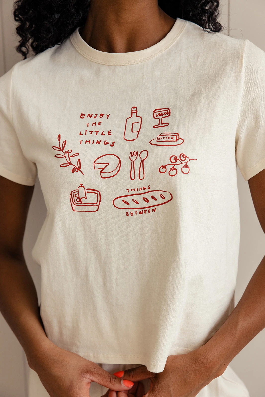 Picnic Graphic Crop Top - Aesthetic Short Sleeve Graphic Tee 9 Picnic Graphic Crop Top - Aesthetic Short Sleeve Graphic Tee - Image 7