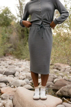 Meadowgate Cozy Knit Pull-On Skirt - Flattering Comfort Fit -ROOLEE FASHION SHOP 7W4A0052 c6759e5f b331 4bbe 9b35 c8147ce1f2a6