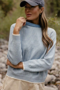 Blue Skies Sweater -ROOLEE FASHION SHOP 7W4A0106