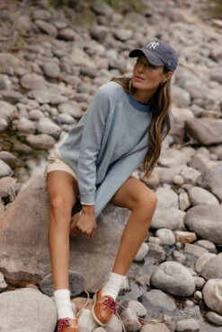 Blue Skies Sweater -ROOLEE FASHION SHOP 7W4A0132 f2b697eb 955c 45bd a8ae 023e52abb9bb