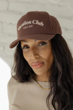 Vacation Club Embroidered Canvas Trucker Hat with Breathable Mesh -ROOLEE FASHION SHOP 7W4A0234 09c9076d 0896 456e 9761 2a512ae34cd6