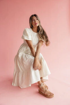 Ma Cherie Embroidered Dress -ROOLEE FASHION SHOP 7W4A0296