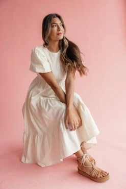 Ma Cherie Embroidered Dress -ROOLEE FASHION SHOP 7W4A0302