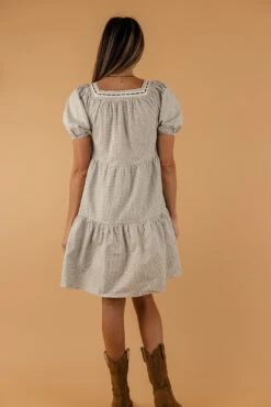 Harley Puff Sleeve Dress -ROOLEE FASHION SHOP 7W4A0352